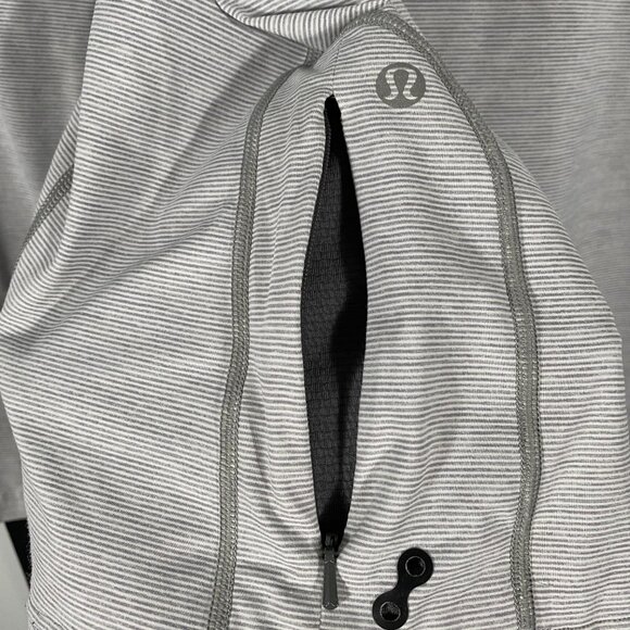 lululemon athletica Gray Quarter-Zip Sweatshirt - Picture 5 of 5